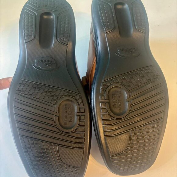 NEW!!! DR. COMFORT “FRANK” SHOES FOR MEN - DIABETIC - COLOR BARK - SIZE 9W - Picture 5 of 7